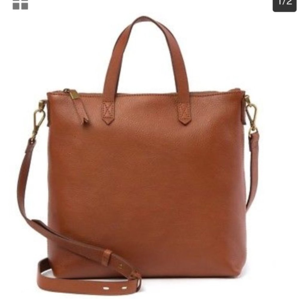 Madewell Transport Bag Small English Saddle Original